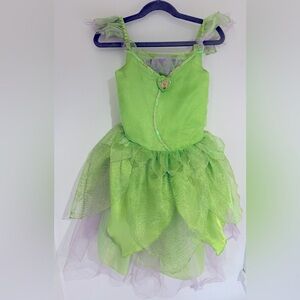 strapless open back dress Tinkerbell Dress XL (7-9 Yrs)